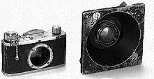 An early type of Canon's indirect X-ray camera