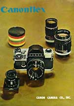 "Canoflex," Canon's first SLR camera
